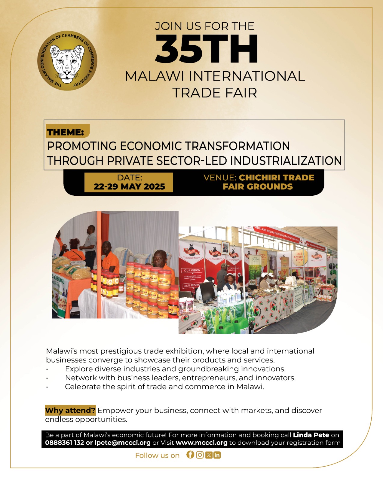 MCCCI BUSINESS LEADER'S SUMMIT POPUP IMAGE